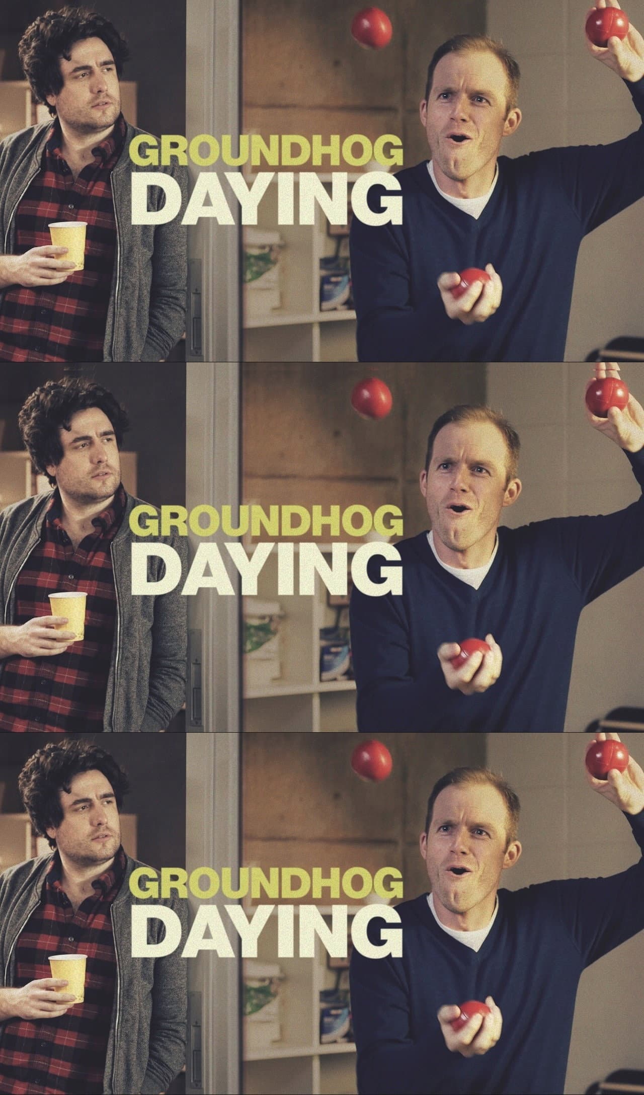 Groundhog Daying backdrop