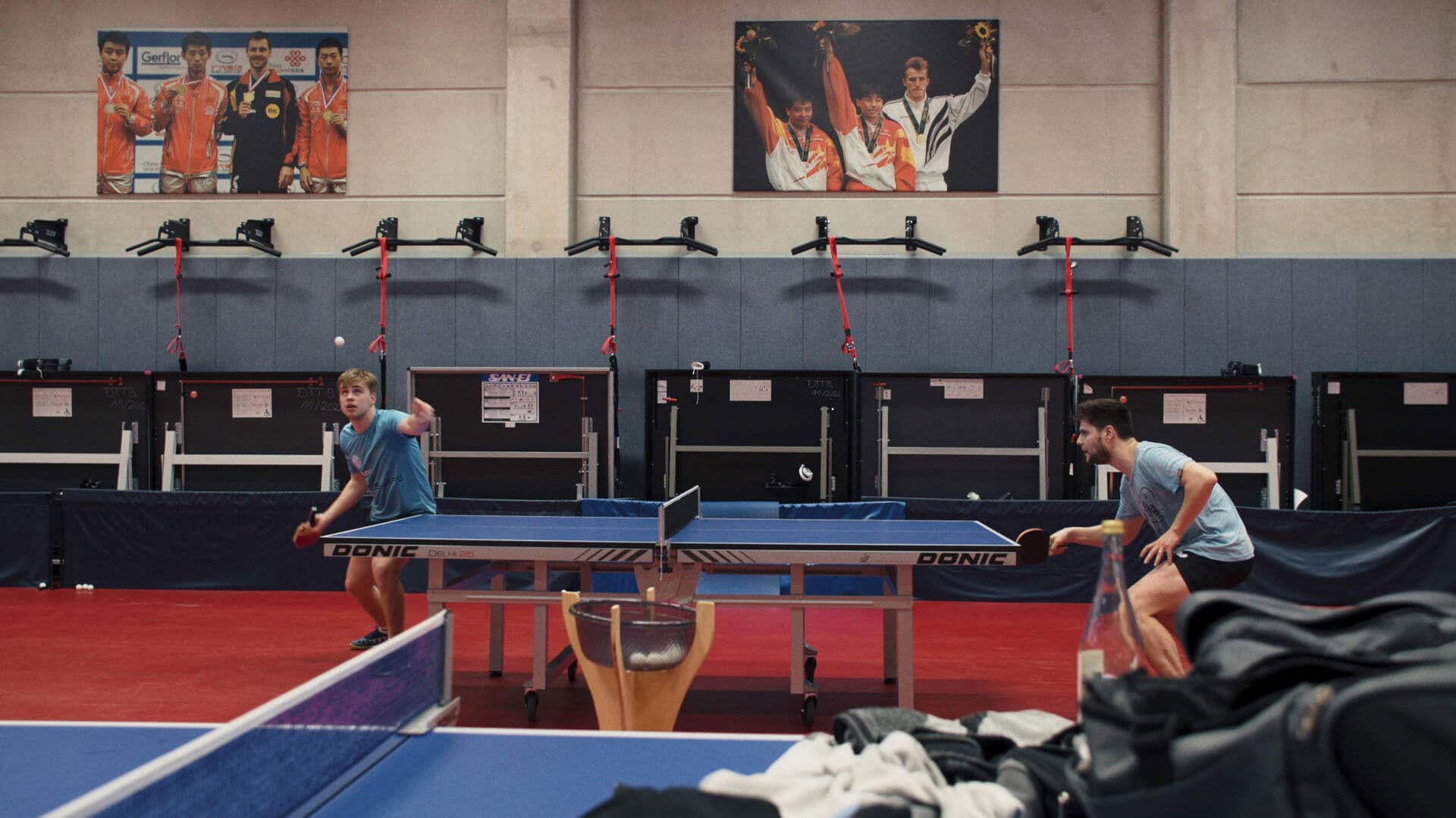 Ping Pong Paradise backdrop