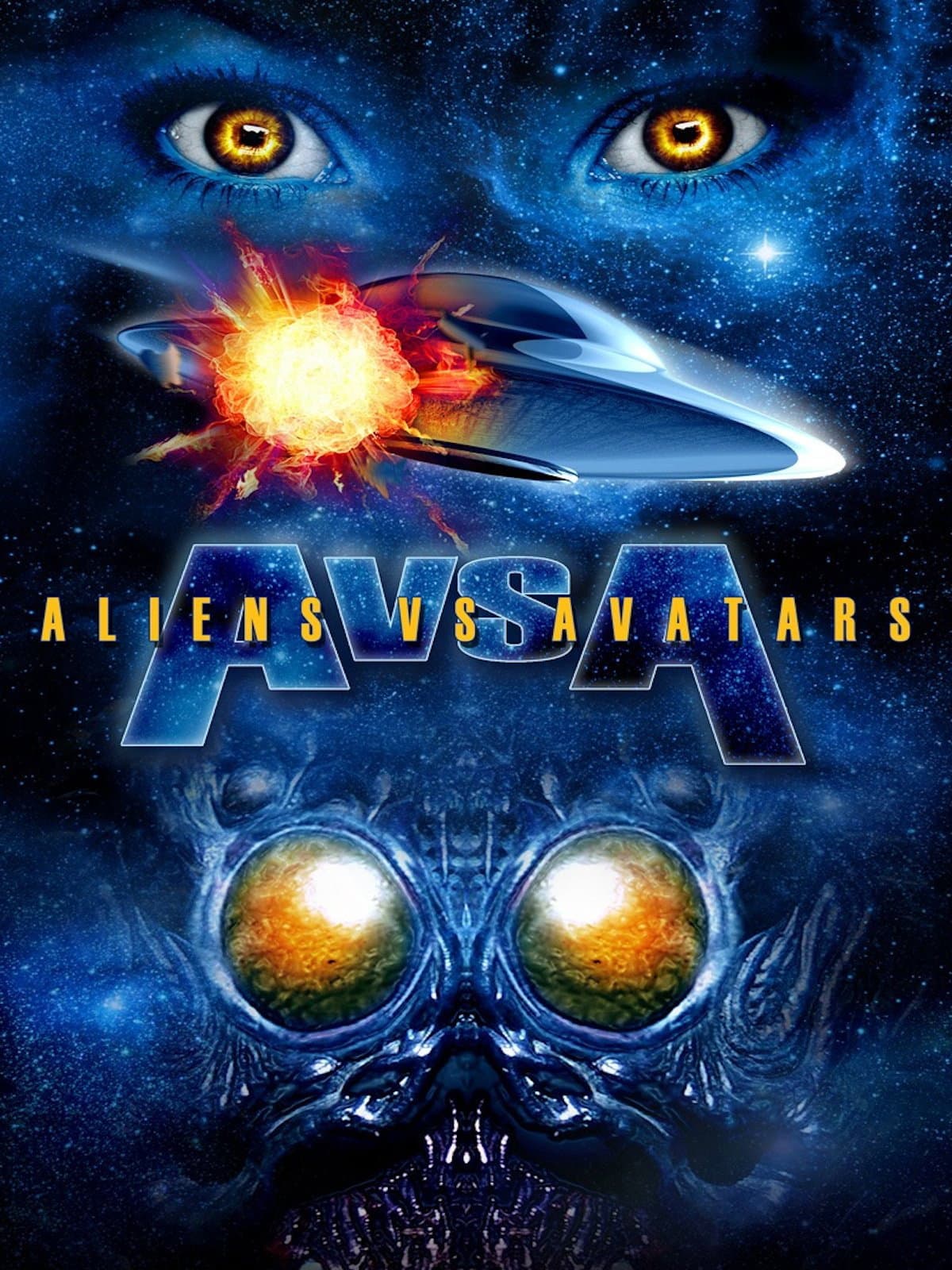 Aliens vs Avatars backdrop