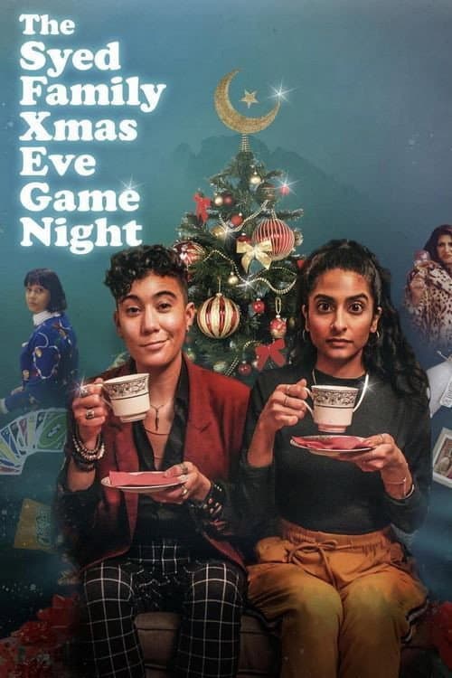 The Syed Family Xmas Eve Game Night backdrop