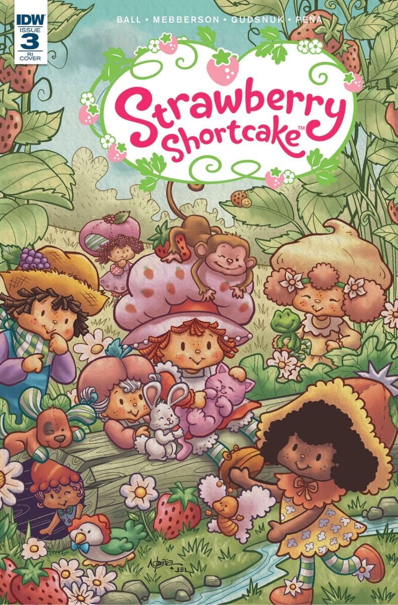 Strawberry Shortcake: Berry Brick Road backdrop