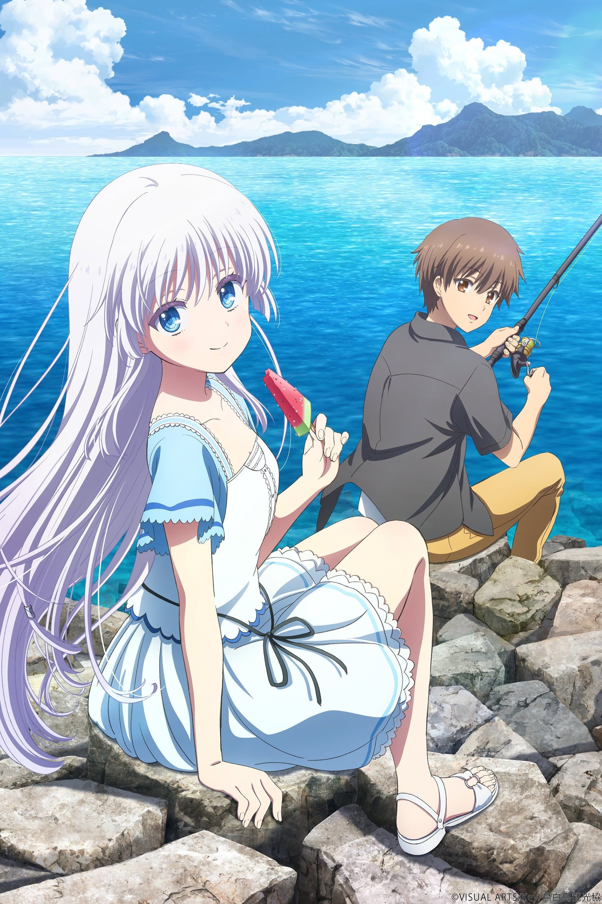 Theatrical Edition Summer Pockets Naruse Shiroha Arc backdrop