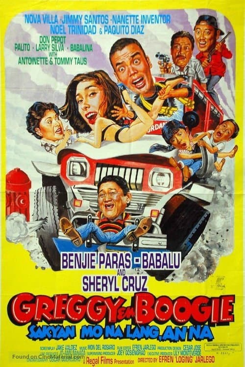 Greggy En' Boogie: Sakyan Mo Na Lang, Anna backdrop