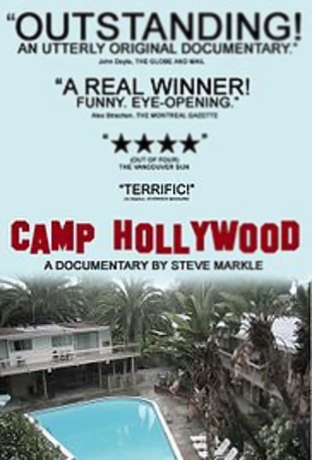 Camp Hollywood backdrop