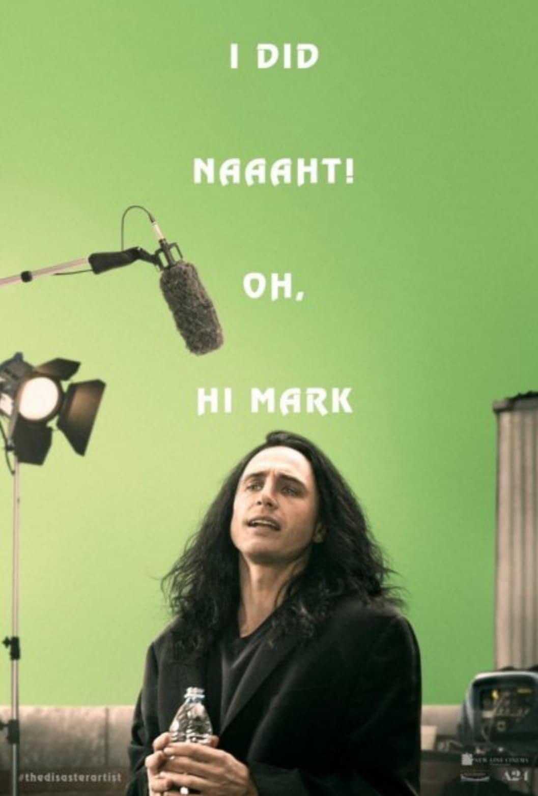 Oh, Hi Mark: Making a Disaster backdrop