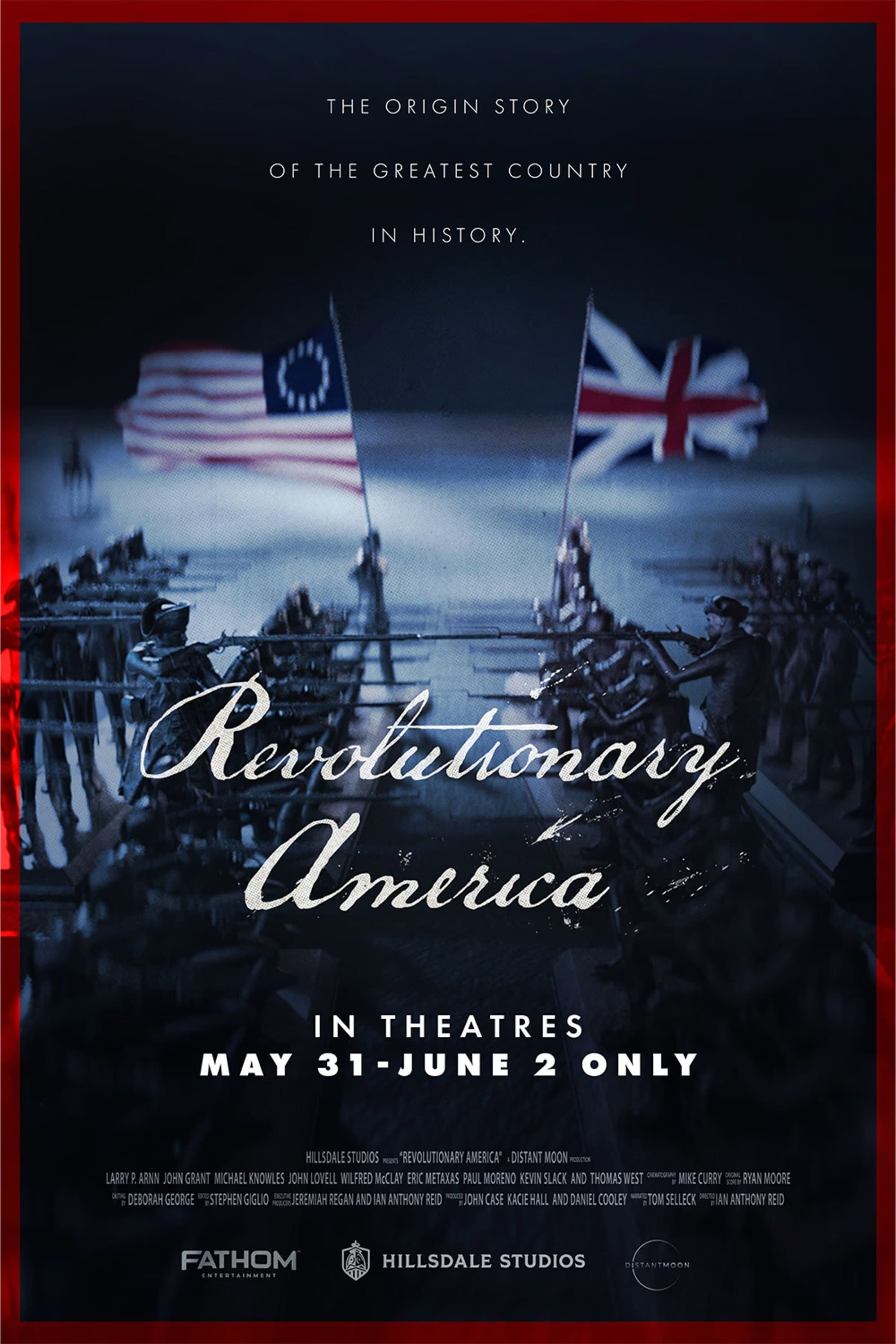 Revolutionary America backdrop