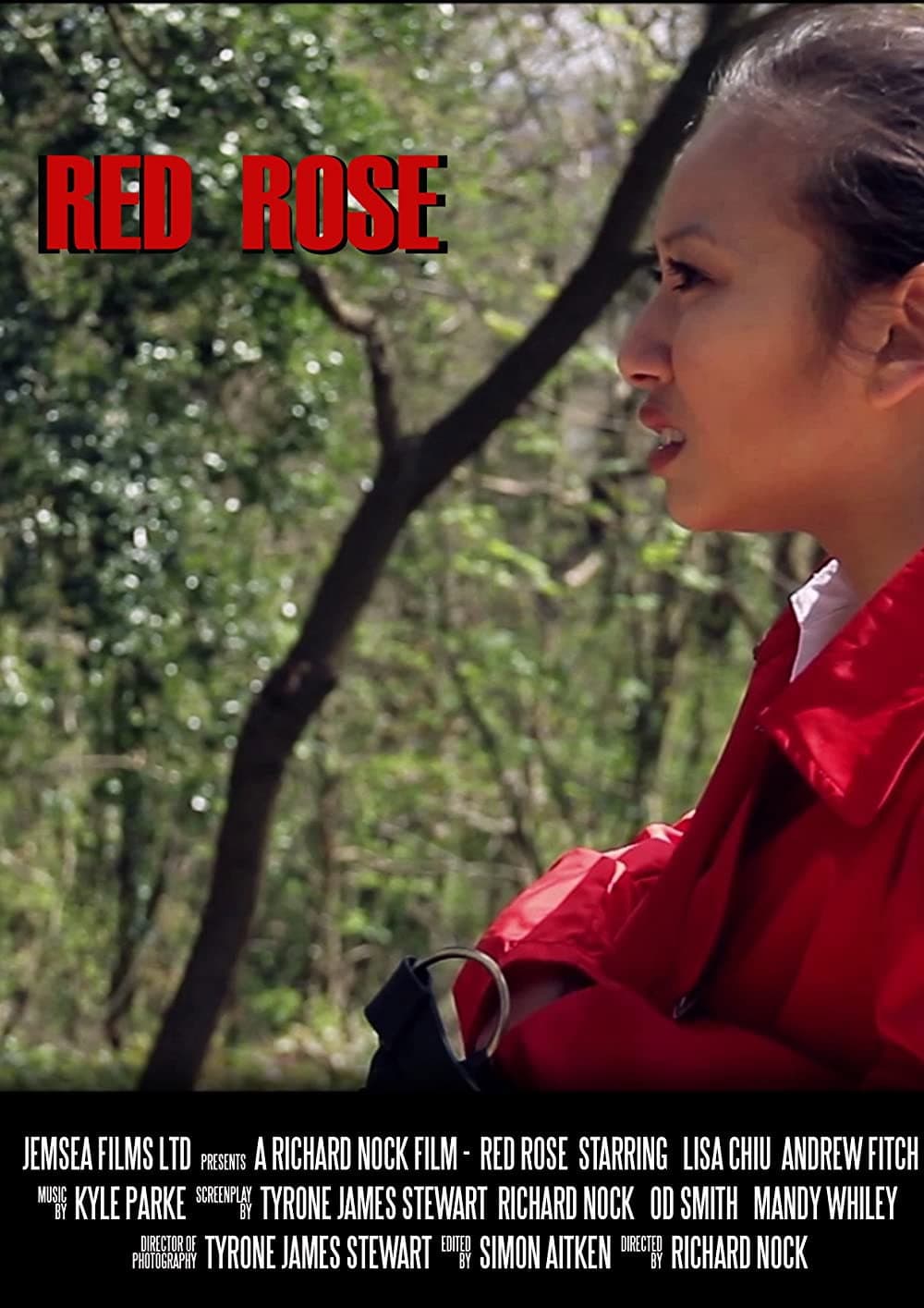 Red Rose backdrop