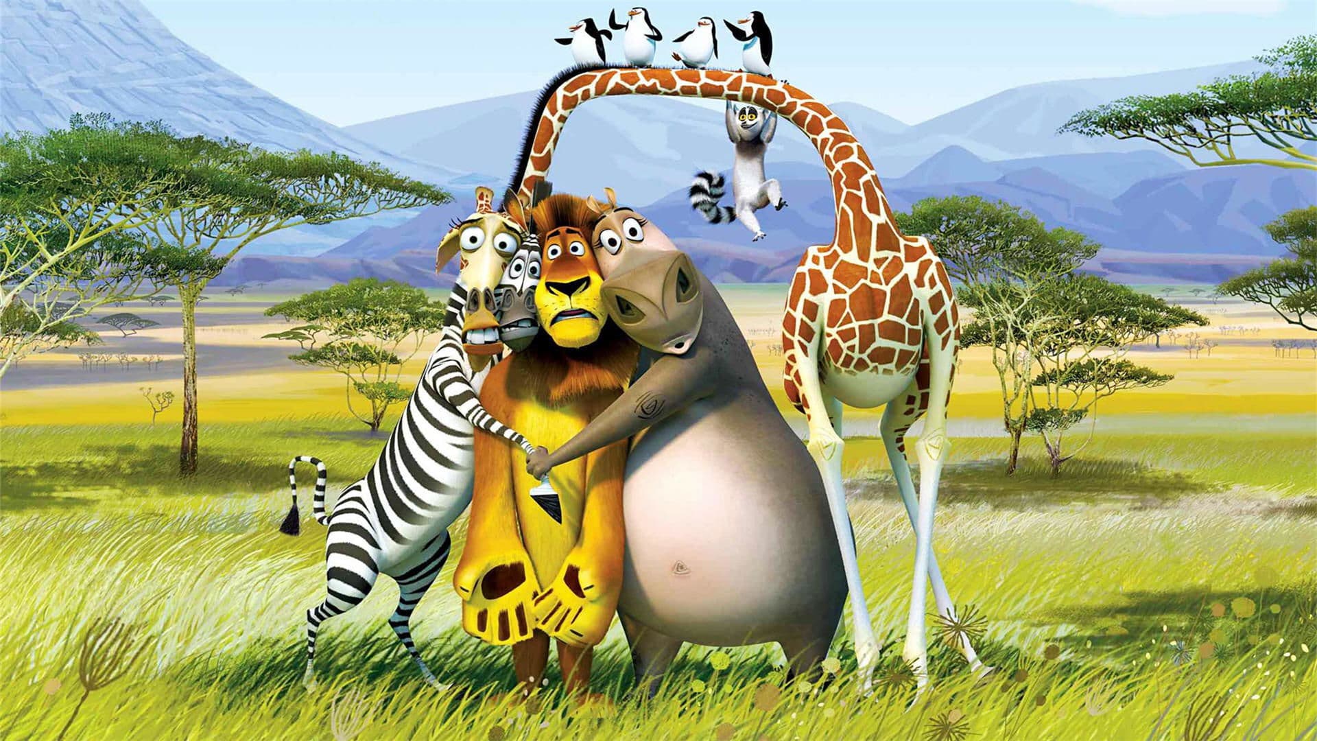 Madagascar: Escape 2 Africa backdrop