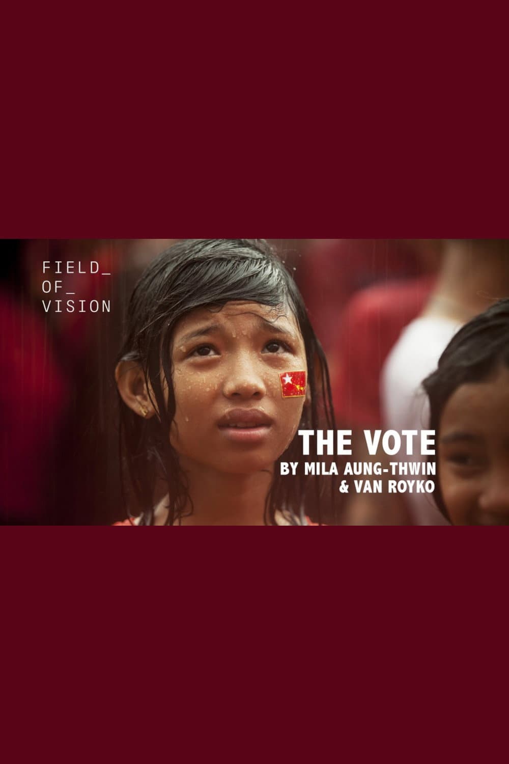 The Vote backdrop