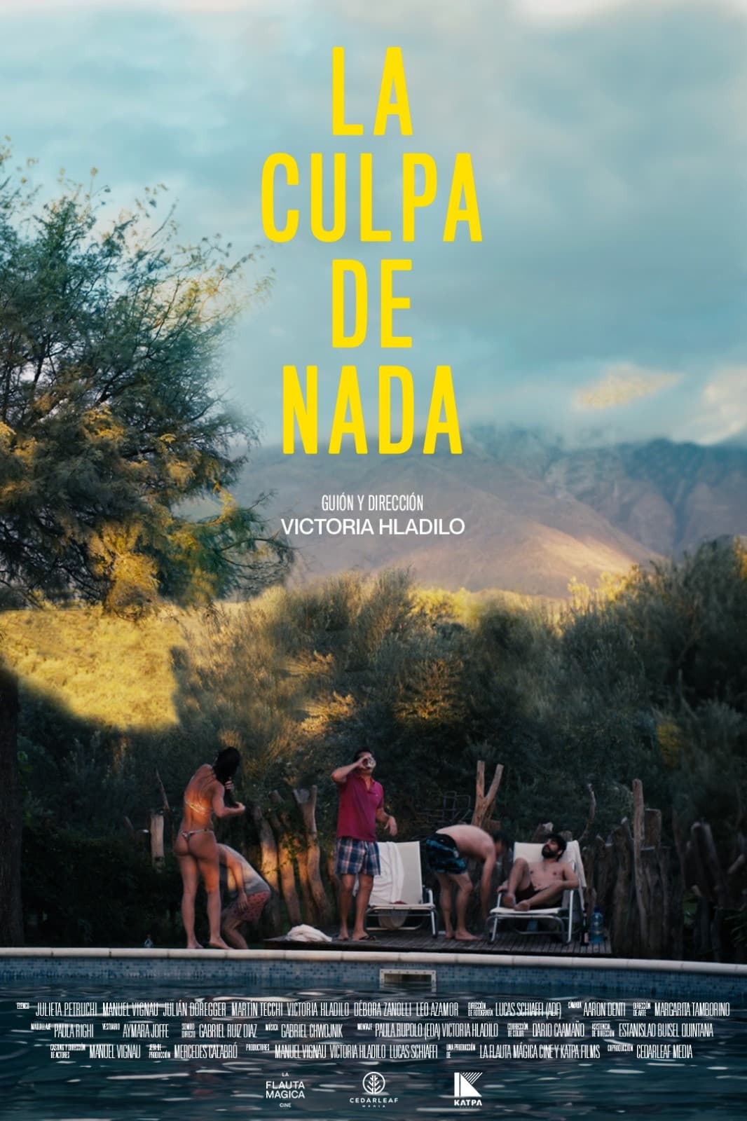 La culpa de nada backdrop