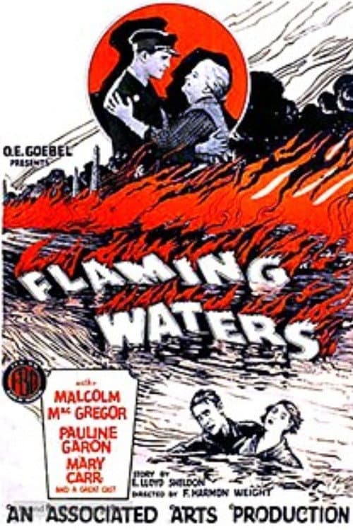 Flaming Waters backdrop