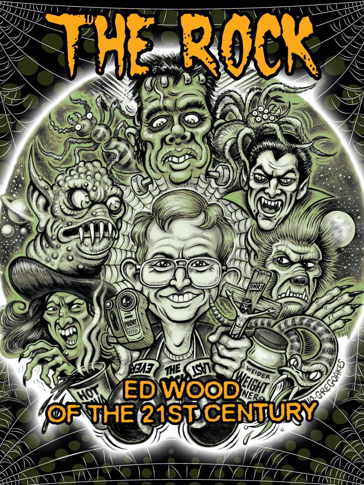 The Rock: Ed Wood of the 21st Century backdrop