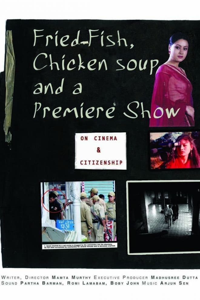 Fried Fish, Chicken Soup & a Premiere Show backdrop