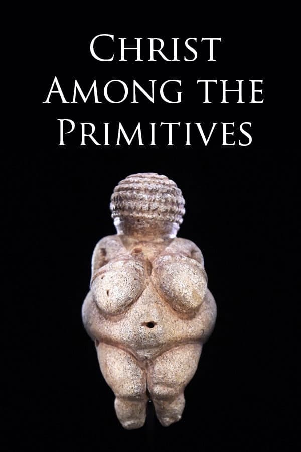 Christ Among the Primitives backdrop