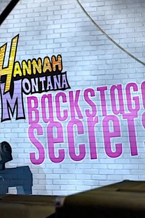 Hannah Montana: Backstage Secrets backdrop