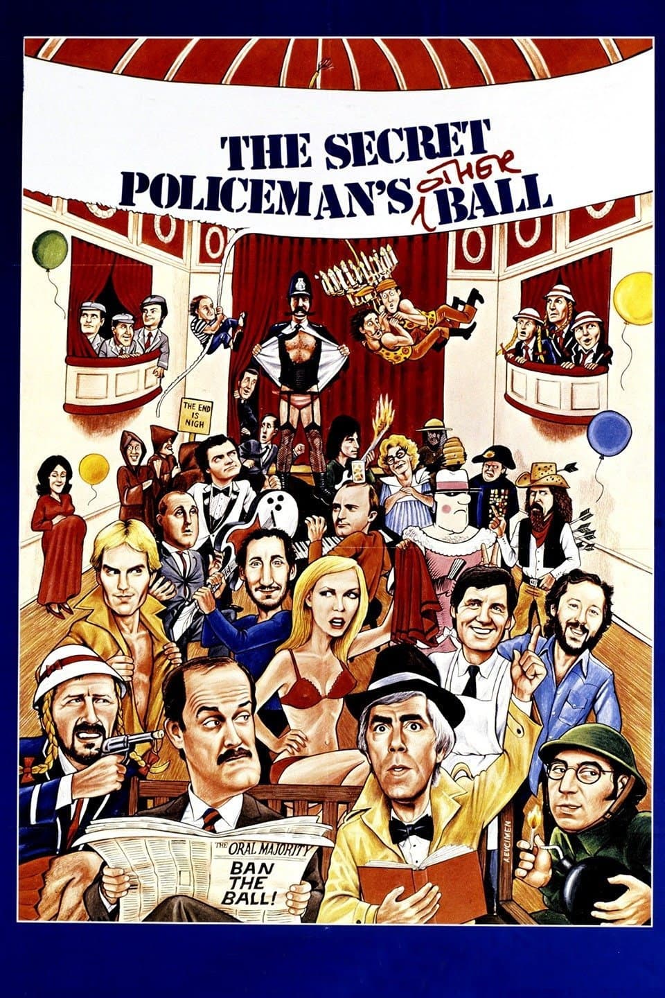 The Secret Policeman's Other Ball backdrop