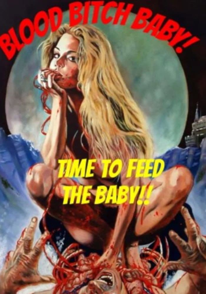 Blood Bitch Baby backdrop