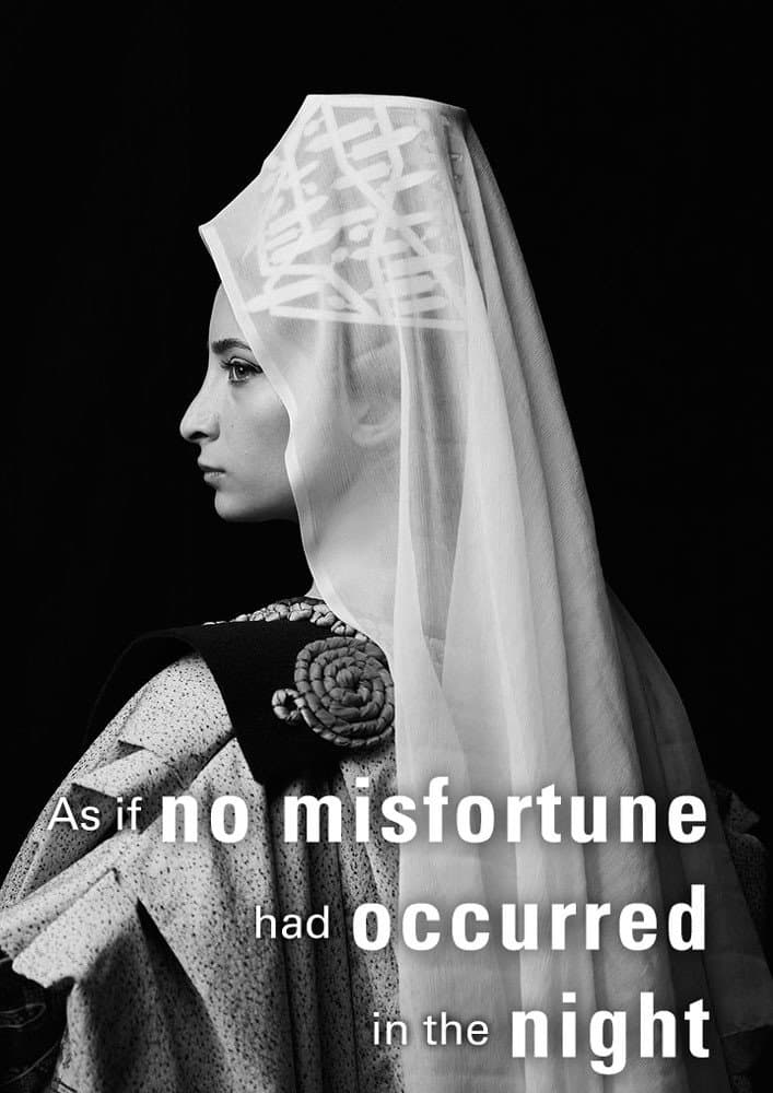 As If No Misfortune Had Occurred in the Night backdrop