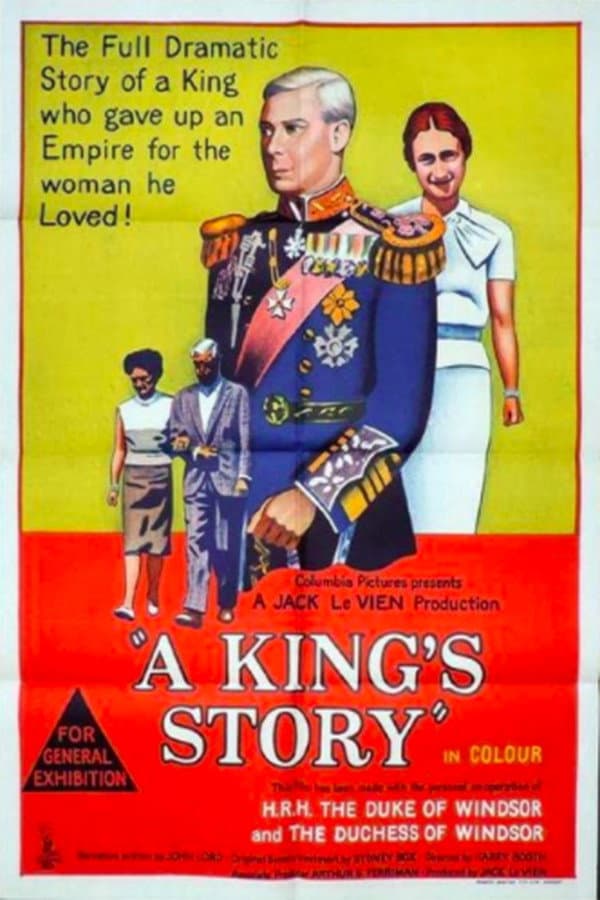 A King's Story backdrop