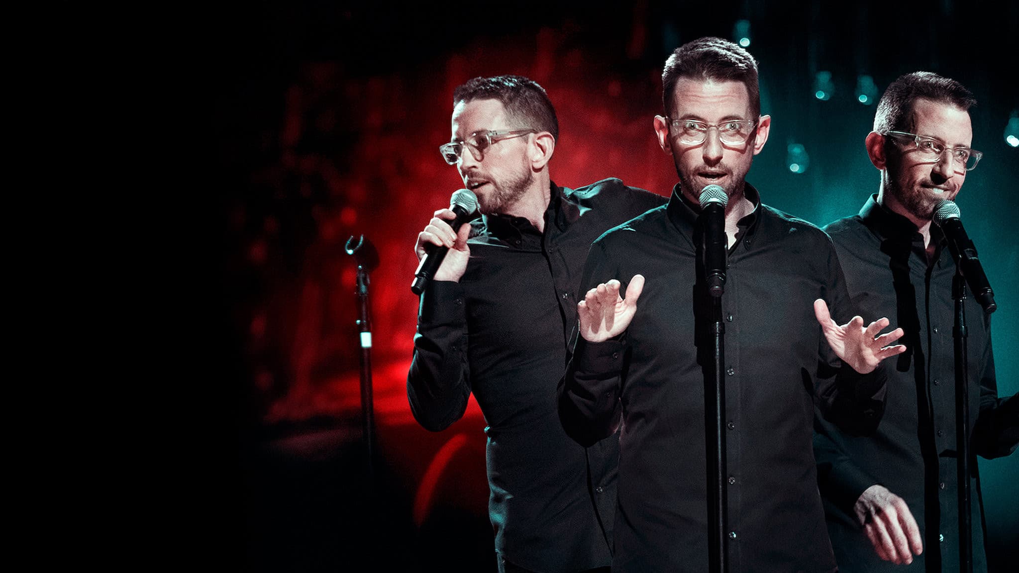 Neal Brennan: 3 Mics backdrop