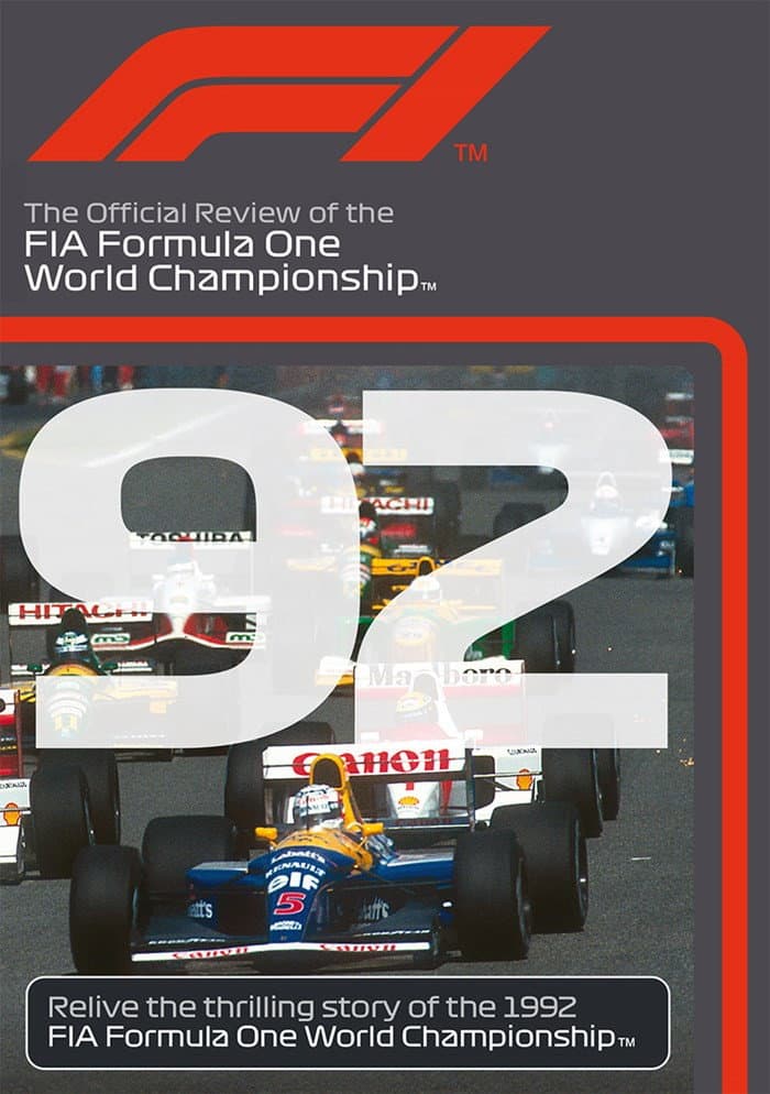 F1 Review 1992 backdrop