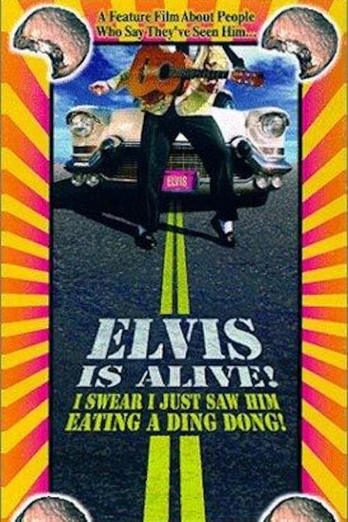 Elvis Is Alive! I Swear I Saw Him Eating Ding Dongs Outside the Piggly Wiggly's backdrop