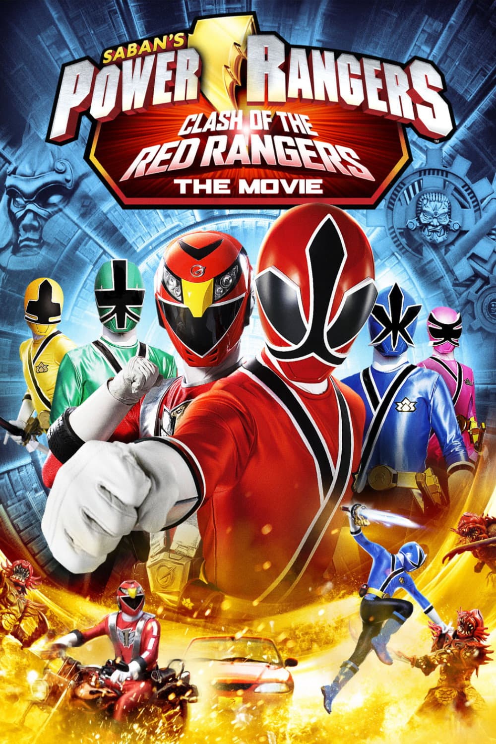 Power Rangers Samurai: Clash of the Red Rangers - The Movie backdrop