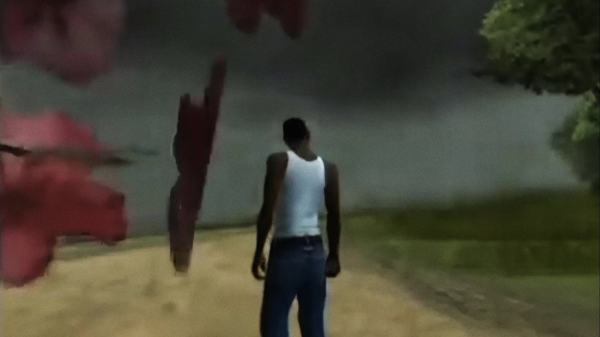 Crossroad backdrop