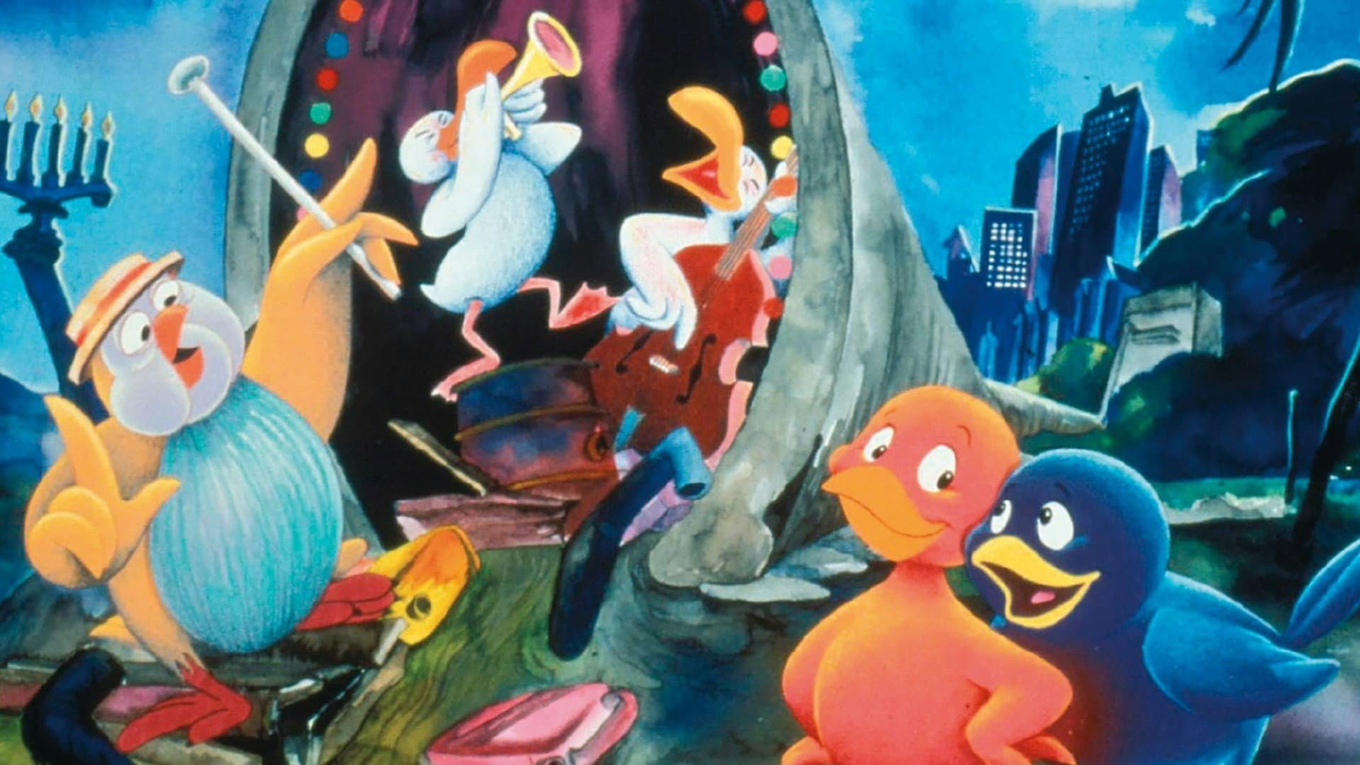 War of the Birds backdrop