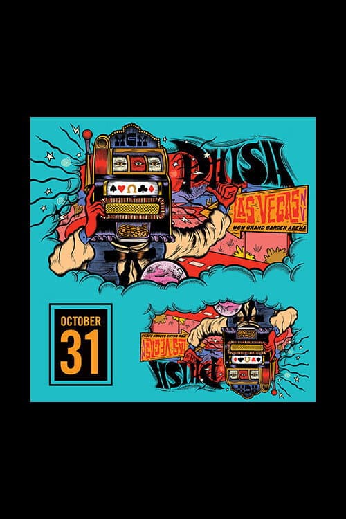 Phish 2018-10-31 MGM Grand Garden Arena, Las Vegas, NV backdrop
