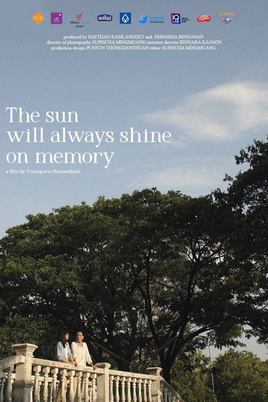 The sun will always shine on memory backdrop