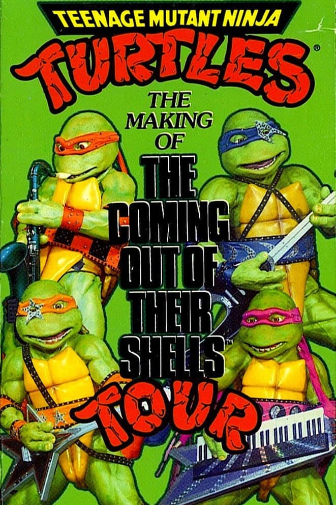 Teenage Mutant Ninja Turtles: The Making of The Coming Out of Their Shells Tour backdrop
