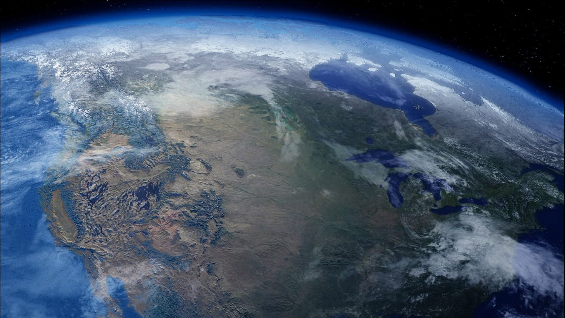 Faces of Earth backdrop