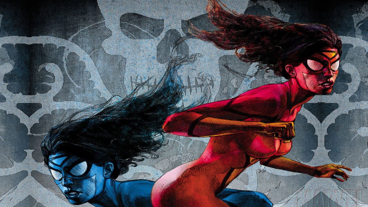 Marvel Knights: Spider-Woman, Agent of S.W.O.R.D. backdrop
