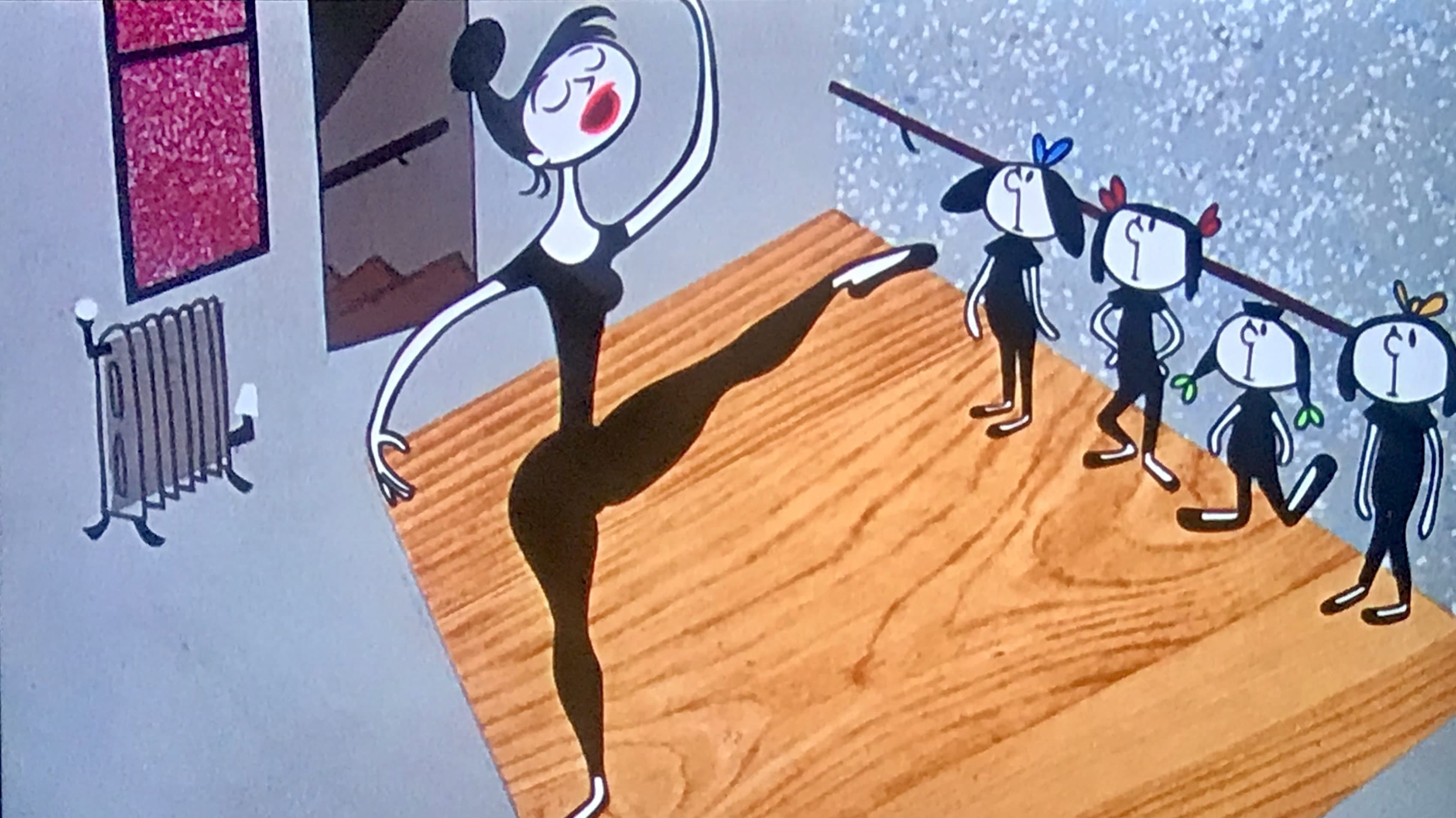 Ballet-Oop backdrop