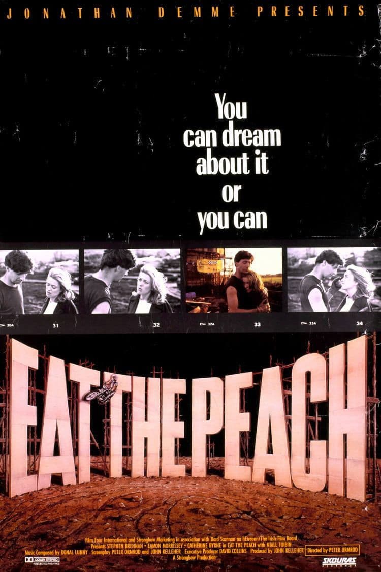 Eat the Peach backdrop