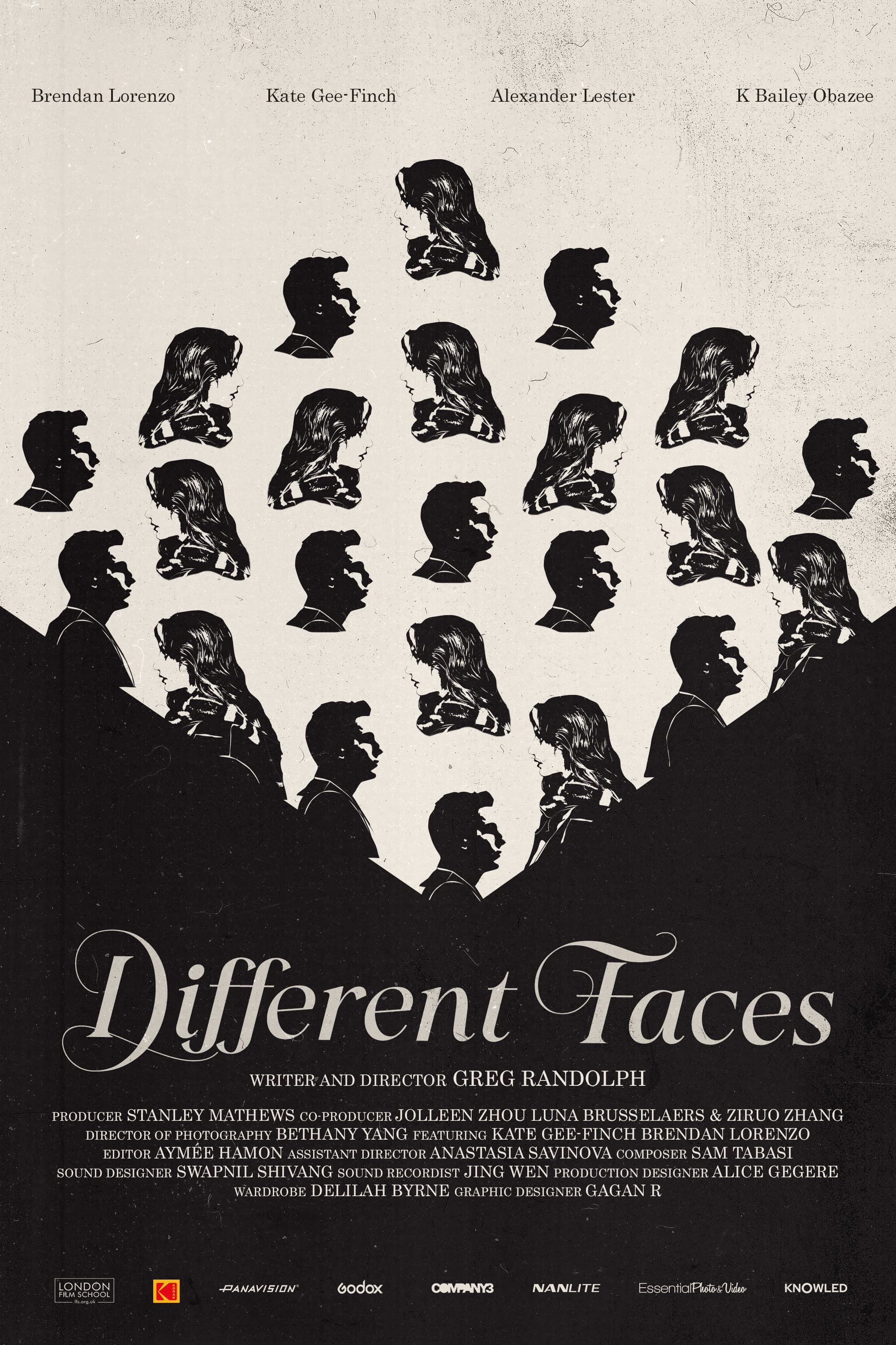 Different Faces backdrop