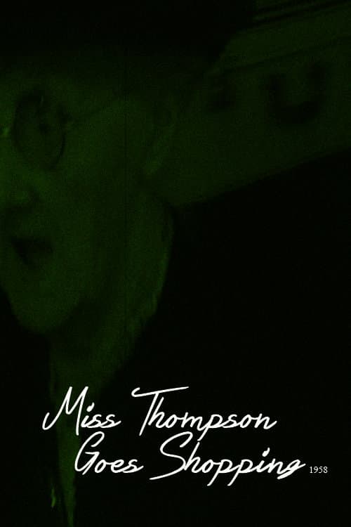 Miss Thompson Goes Shopping backdrop