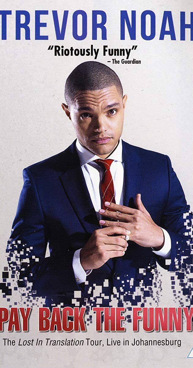 Trevor Noah: Pay Back The Funny backdrop