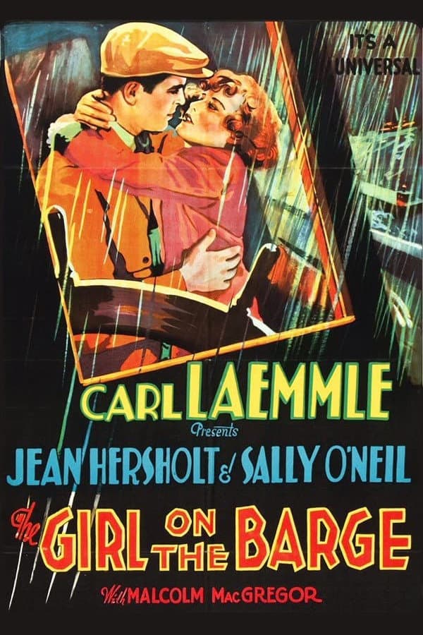 The Girl on the Barge backdrop