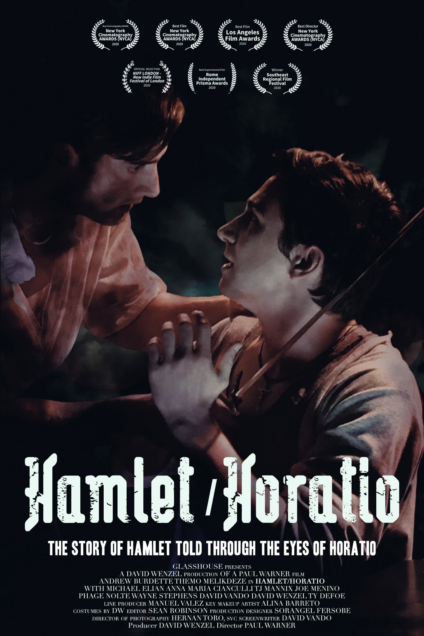 Hamlet/Horatio backdrop