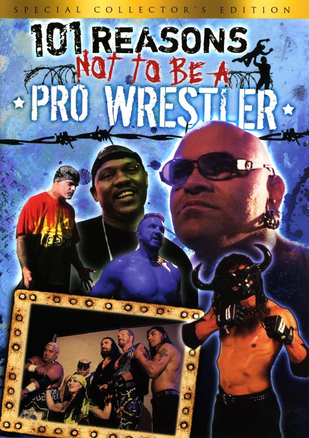 101 Reasons Not To Be A Pro Wrestler backdrop