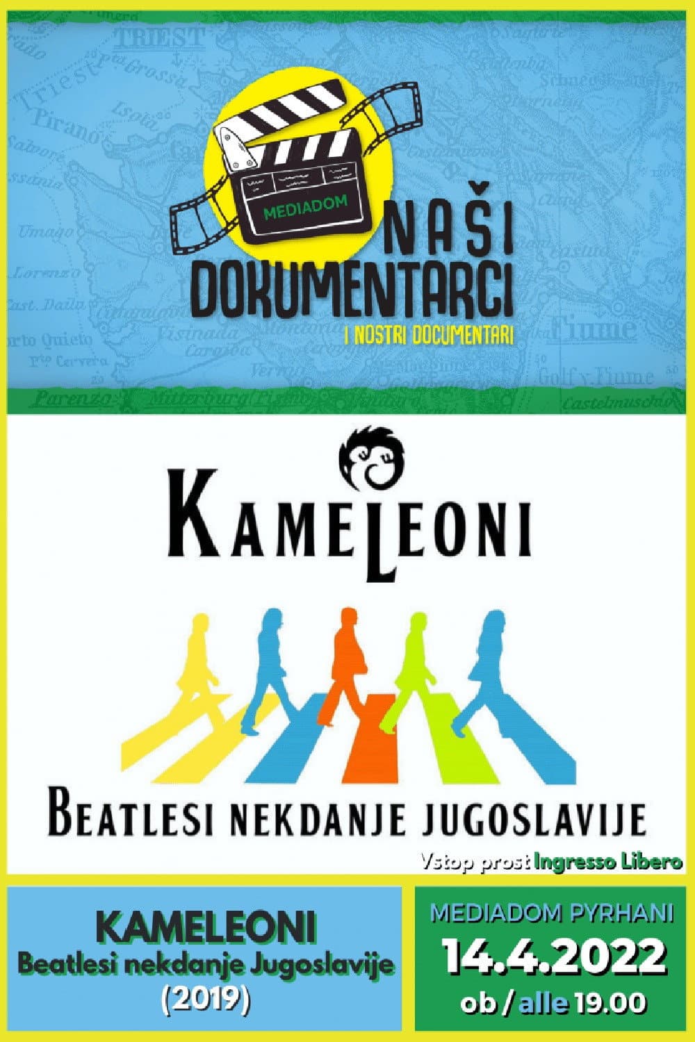 Kameleoni - The Beatles of Former Yugoslavia backdrop