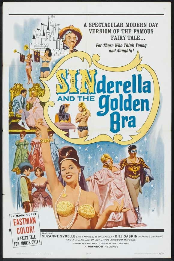 Sinderella and the Golden Bra backdrop