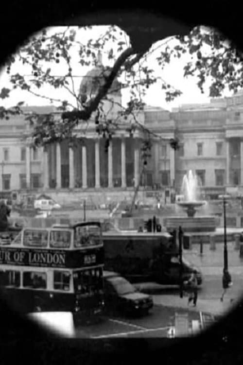 London's Trafalgar Square backdrop