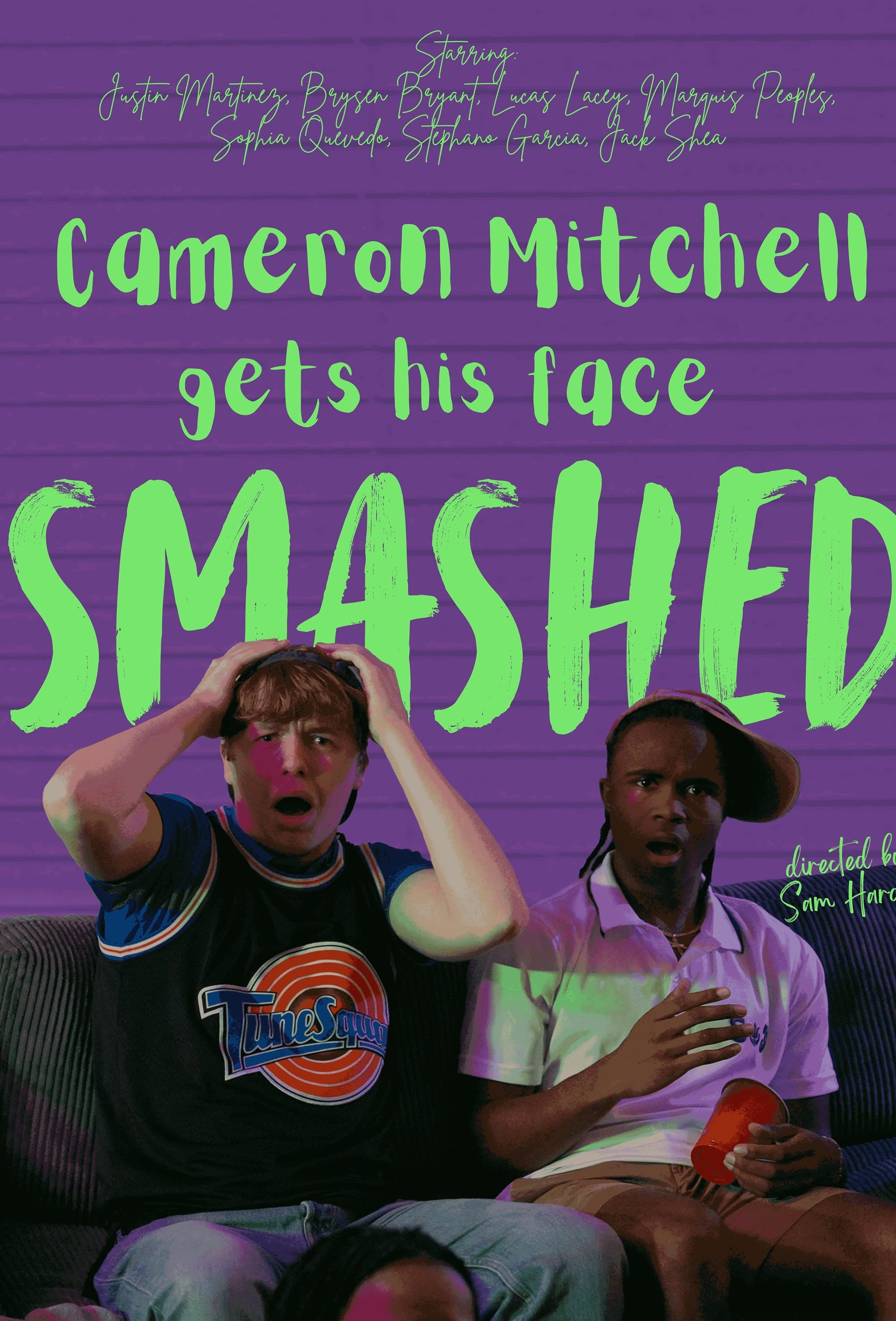 Cameron Mitchell Gets His Face Smashed backdrop