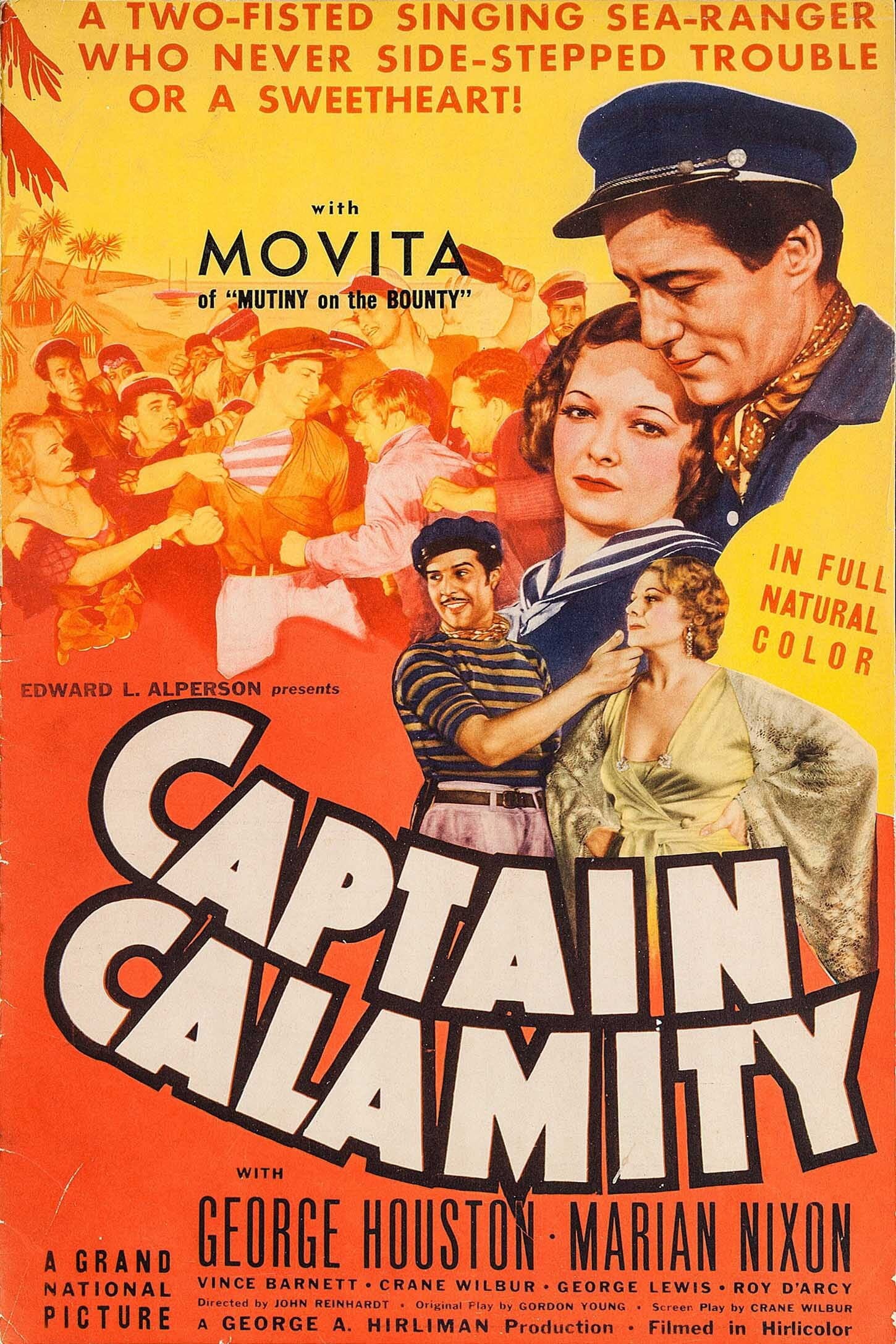 Captain Calamity backdrop