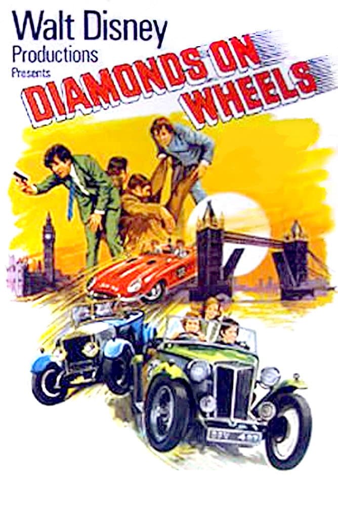 Diamonds on Wheels backdrop