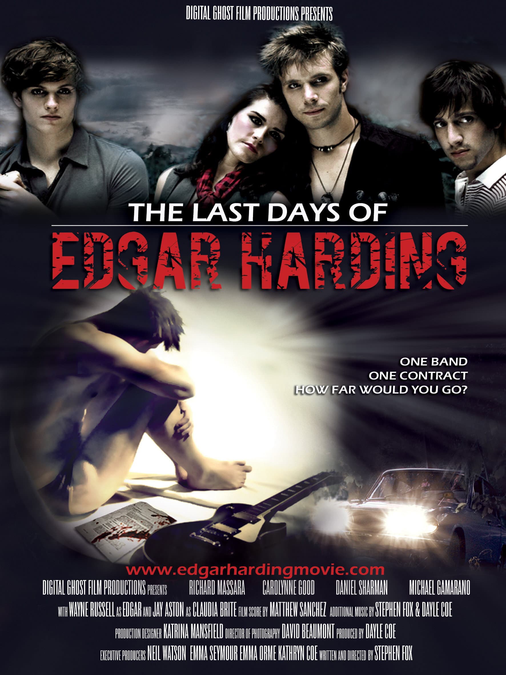 The Last Days of Edgar Harding backdrop