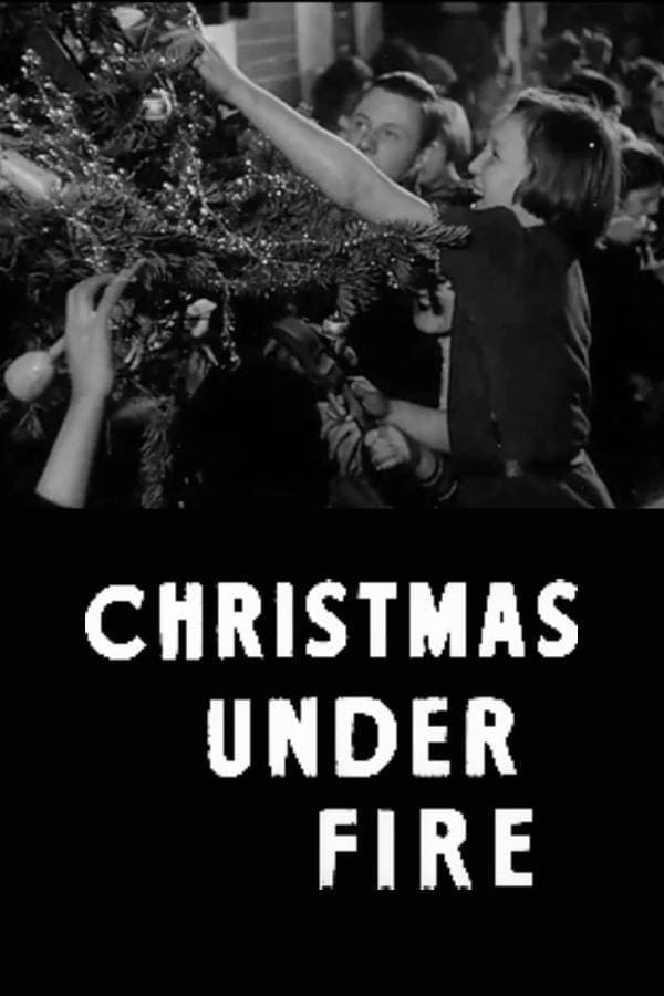 Christmas Under Fire backdrop